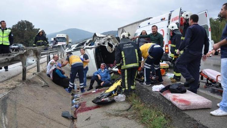 Bursada zincirleme kaza: 9 yaralı