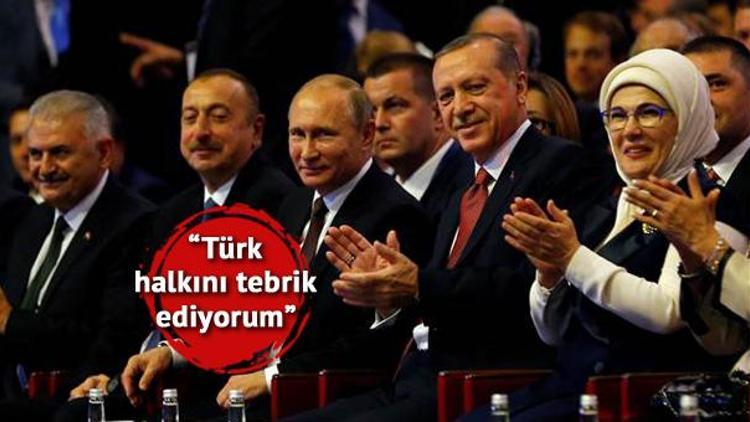 Putinden Türk Akımı ve 15 Temmuz mesajı