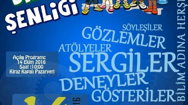 Kiraz Bilim Şenliği için geri sayım