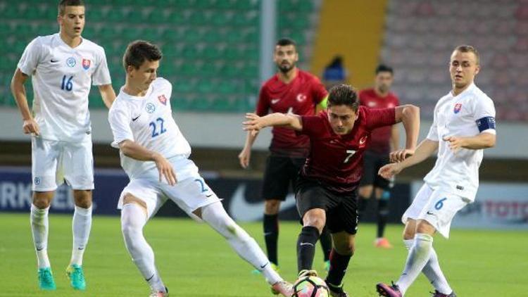 Türkiye (U21)- Slovakya (U21): 1-1