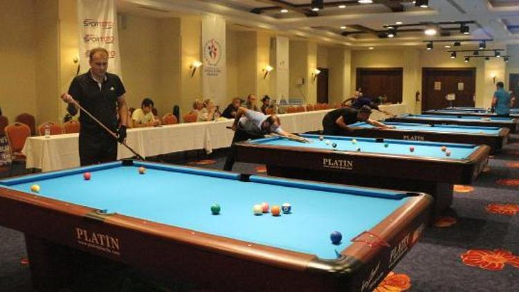 Türkiye Pool Bilardo Şampiyonası 2nci etap müsabakaları başladı