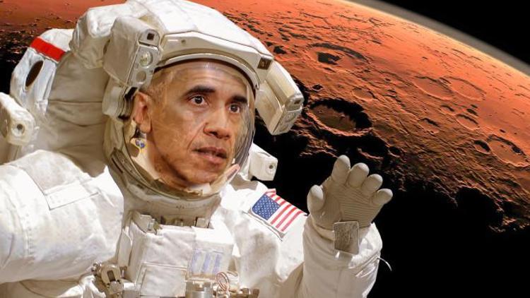 Obamadan kritik Marsa yolculuk açıklaması