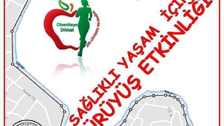 Foçada sağlıklı yaşam yürüyüşü