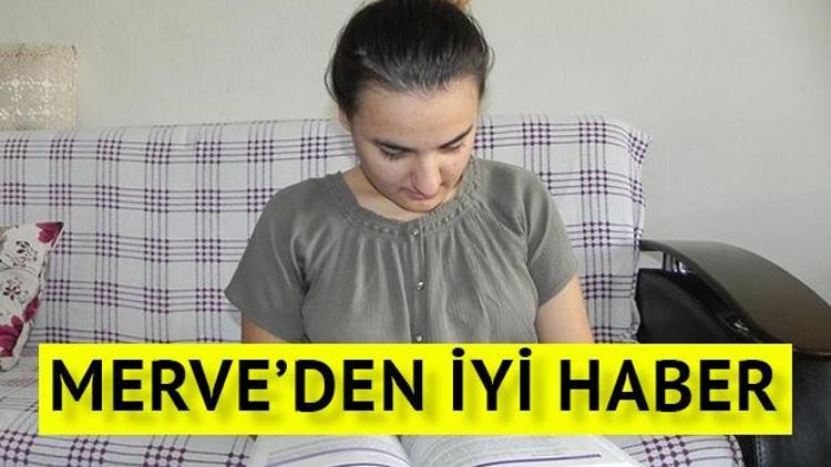 Merve artık yürüyebiliyor