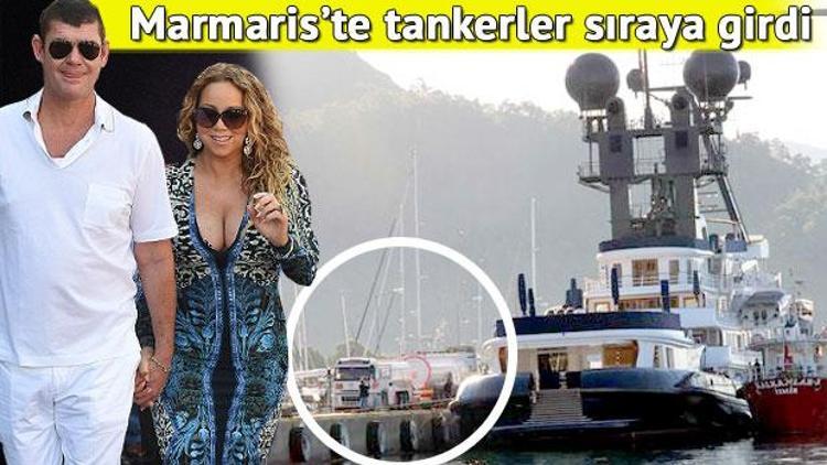 Mariah Careyin nişanlısının lüks yatı Marmariste