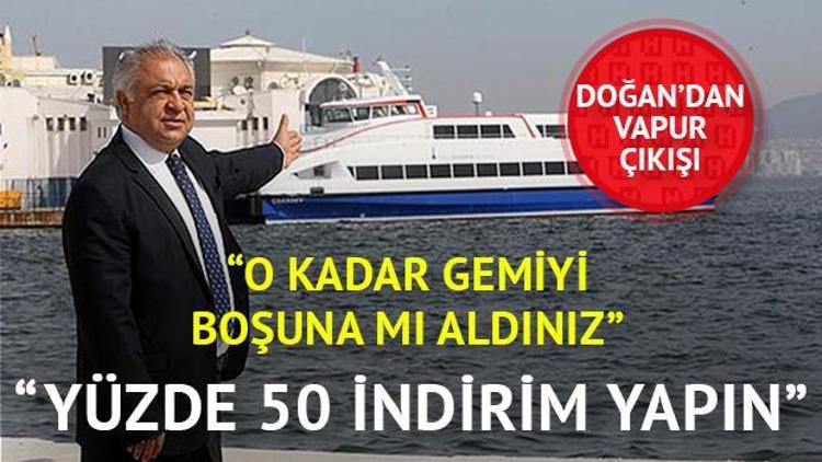 AK Partili Bilal Doğan, deniz ulaşımına indirim istedi