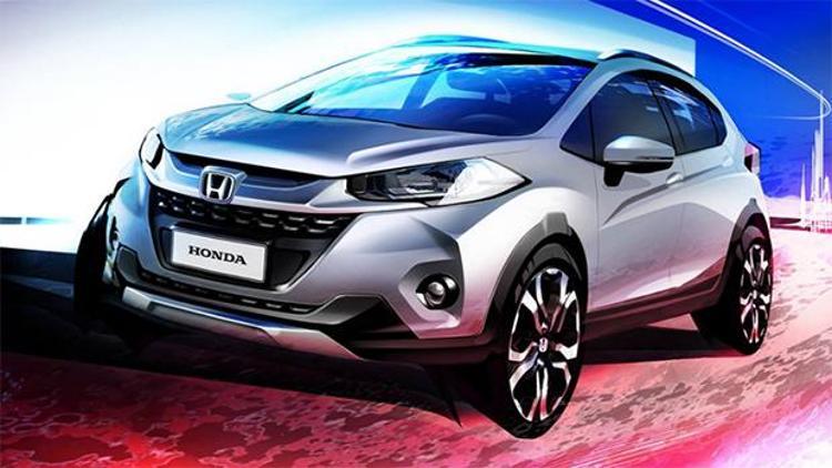 Hondanın yeni crossoverı WR-Vden ilk görüntüler