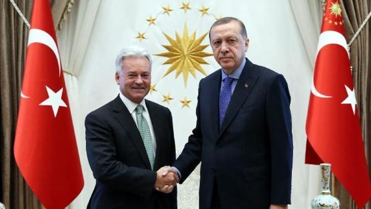 Cumhurbaşkanı Erdoğan, İngiliz Bakan ı Alan Duncanı Cumhurbaşkanlığı Sarayında kabul etti