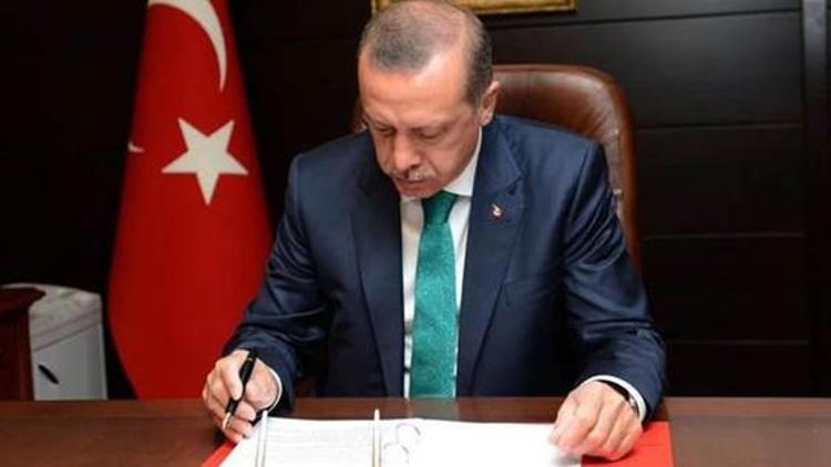 Cumhurbaşkanı Erdoğandan üç kanuna onay