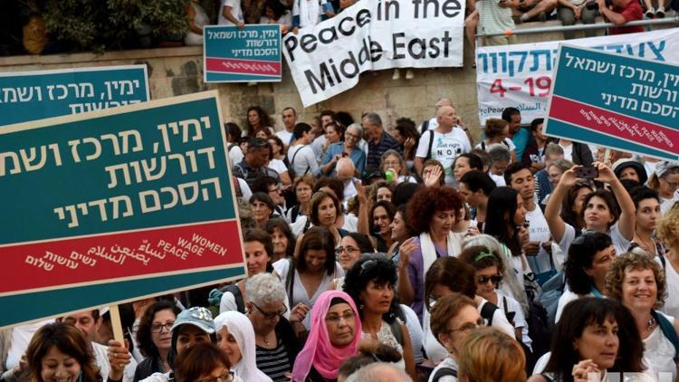 İsrailli kadınlardan, Filistinlilerle barış gösterisi