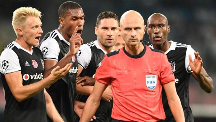 Napoli - Beşiktaş maçında olay penaltı kararları