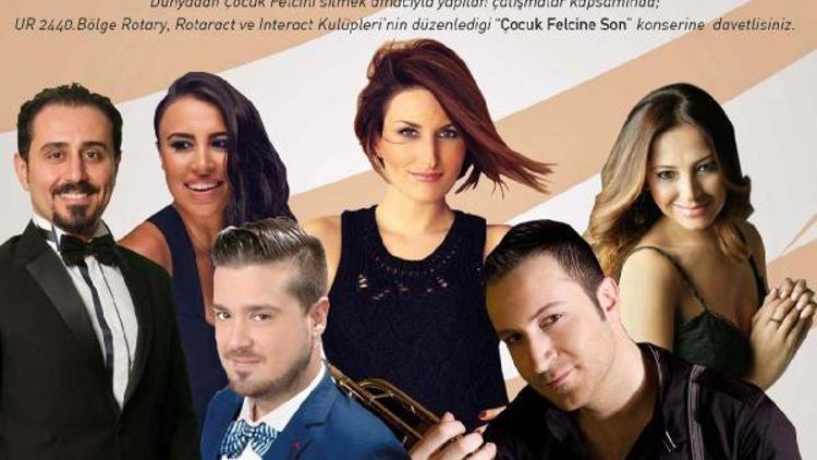 Rotaryden Çocuk Felci Gününe özel konser