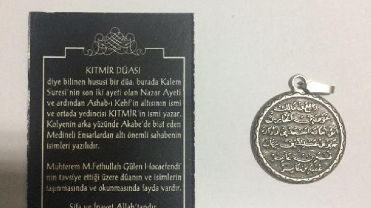FETÖden gözaltına alınan hemşirenin evinde Gülen’in Kıtmir madalyonu ele geçirildi