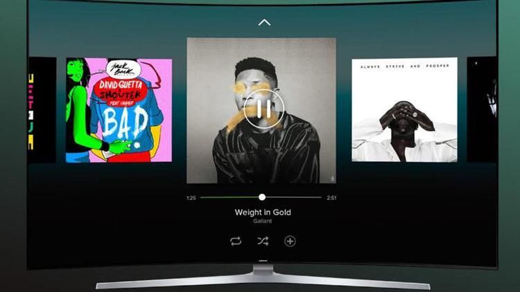 Samsung Smart TV’lere Spotify dopingi