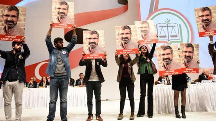 İstanbul Barosu seçiminde Tahir Elçi protestosu