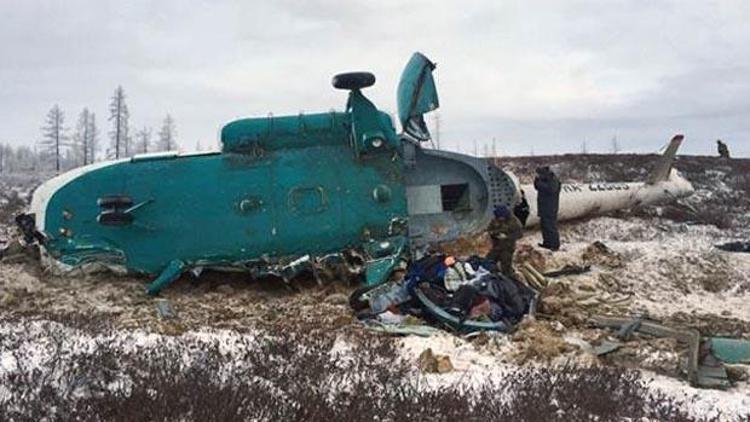 Rusyada helikopter kazası: 19 ölü