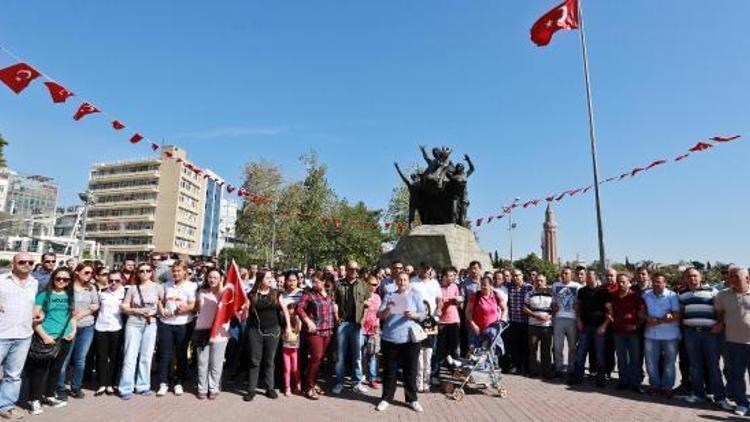 İşten çıkarılan güvenlikçiler yardım istedi