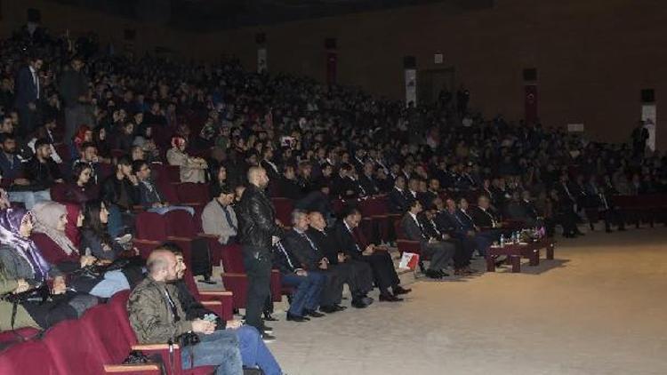 İbrahim Çeçen Üniversitesinde konferans