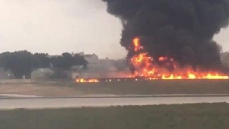 Maltada havalanan uçak düştü 5 kişi öldü
