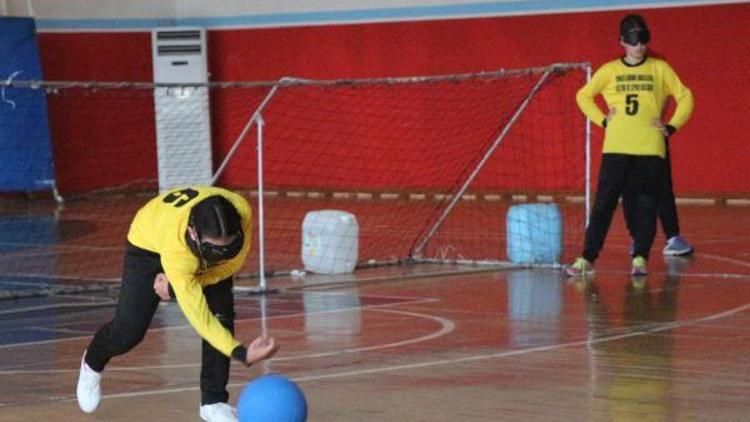 Görme Engelliler Goalball 1inci Lig müsabakaları başladı