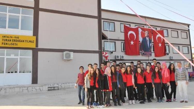 Turan Erdoğan Fen Lisesi açıldı