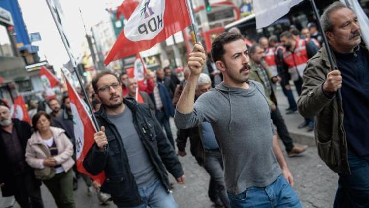 HDPli Kışanak ve Anlının gözaltına alınmasına İstanbulda protestolar