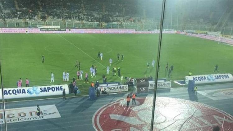 İtalyadaki deprem Pescara-Atalanta maçını durdurdu