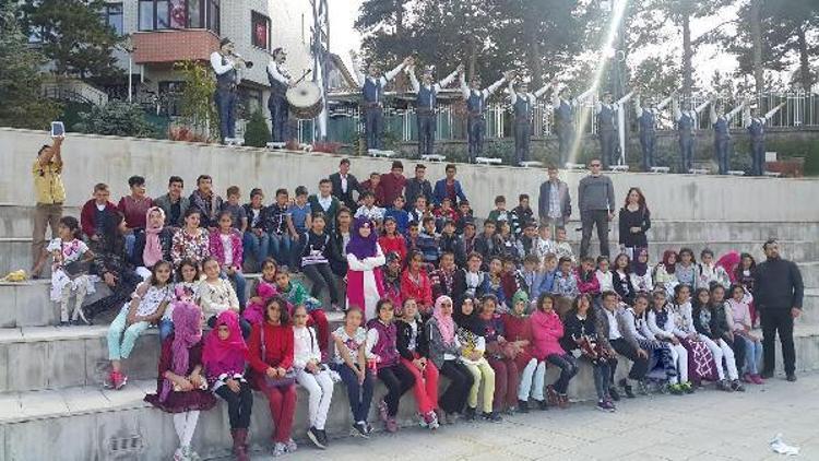 Kursiyer öğrencilere Erzurum gezisi.