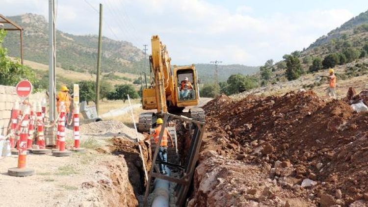 Güneysınır ve Ereğli’ye 39.5 kilometre kanalizasyon hizmeti