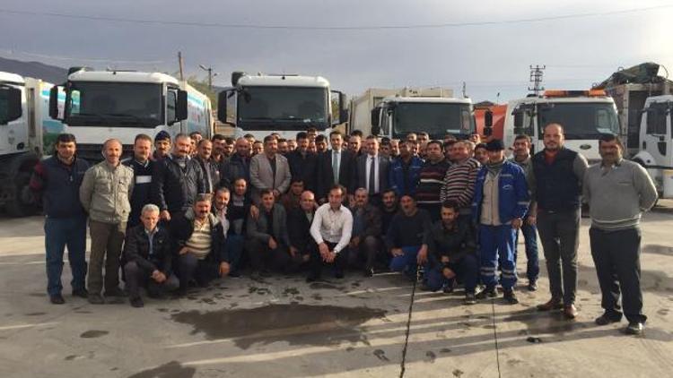 Başkan Eroğlu, temizlik personelleri ile bir araya geldi