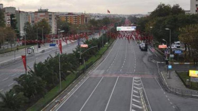 İstanbul’da yarın bazı yollar kapalı