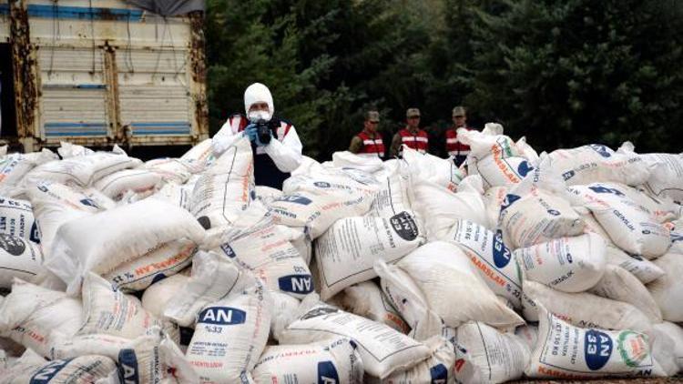 Diyarbakır Hazroda bomba yapımında kullanılan 157 ton Amonyum nitrat ele geçirildi (2)