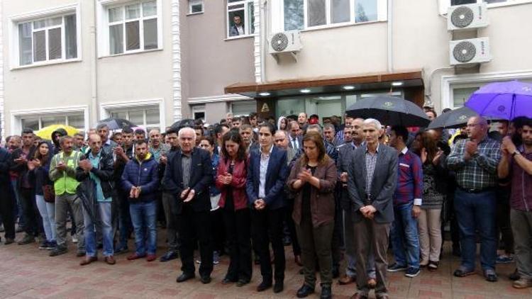 Mardinde Kışanak ve Anlı protestosu