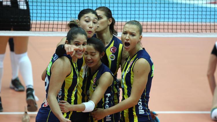 Sarı Melekler Beşiktaşa set vermedi