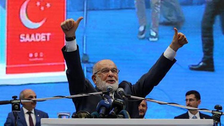 Saadet Partisinin yeni genel başkanı Temel Karamollaoğlu