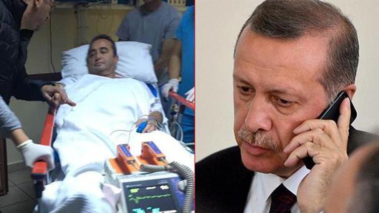 Erdoğandan CHPli Tezcana geçmiş olsun telefonu
