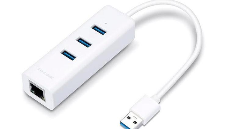 TP-Linkten taşınabilir ethernet adaptörü