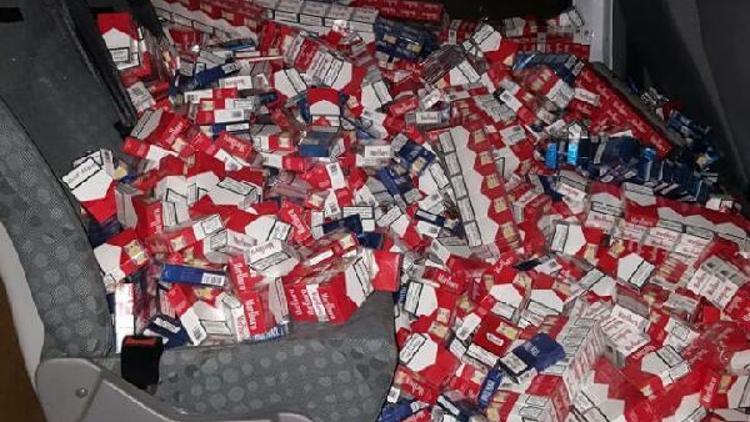 Gümüşhane’de 4 bin 60 paket kaçak sigara ele geçirildi