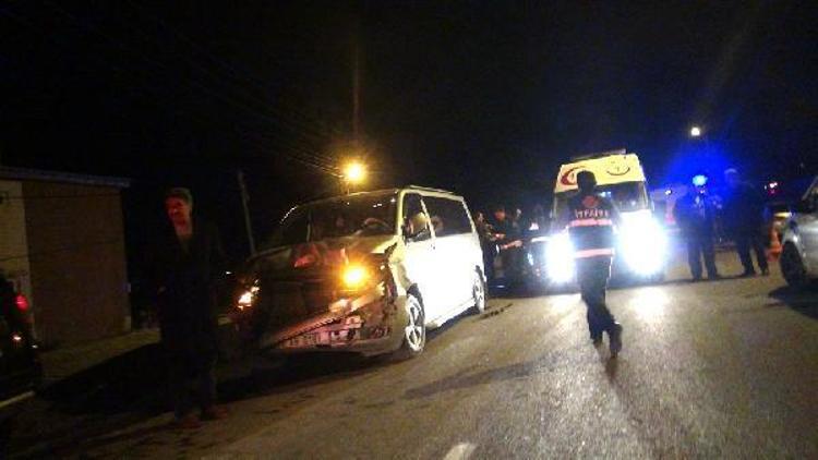 Karsta zincirleme kaza: 1 ölü, 14 yaralı