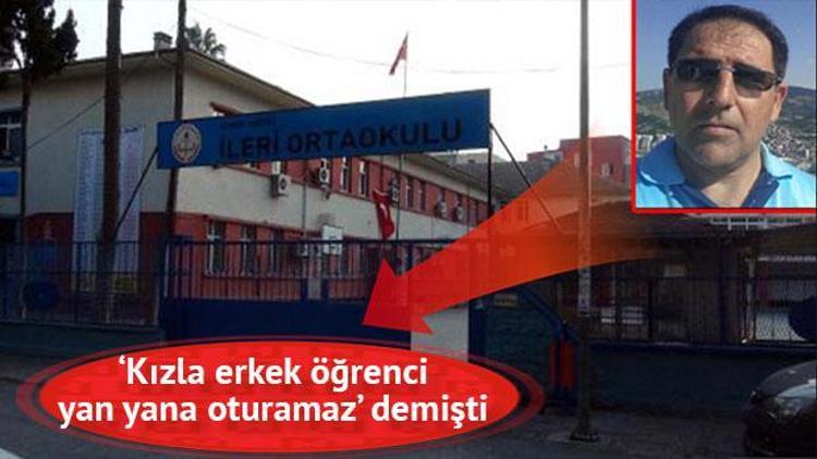 ’Kız-erkek yan yana oturamaz’ diyen müdür açığa alındı