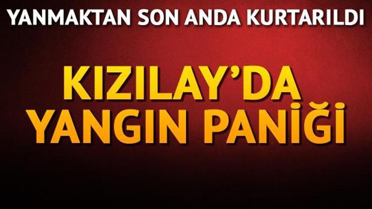 Bodrum katta yangın paniği