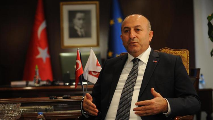 Çavuşoğlu Rus devlet televizyonu Rossiya-24e konuştu