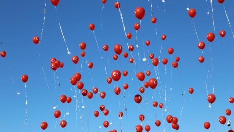RTEÜ’de balonlu 15 Temmuz anması