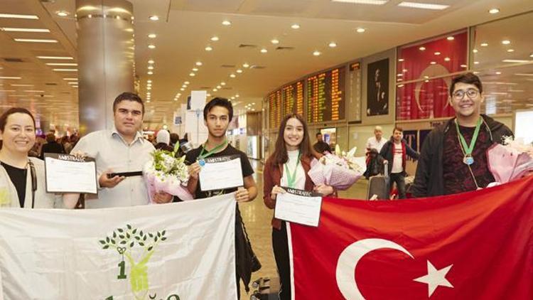 Bilim olimpiyatlarında Türkiye’ye üç ödül