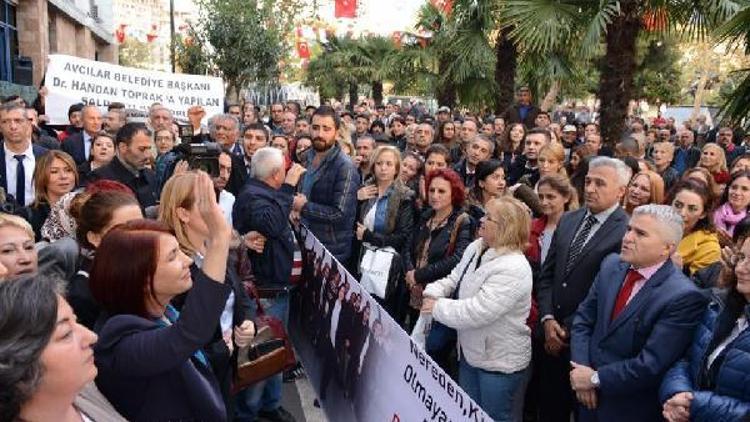 CHPlilerden Avcılar Belediye Başkanı Benliye geçmiş olsun ziyareti (2)