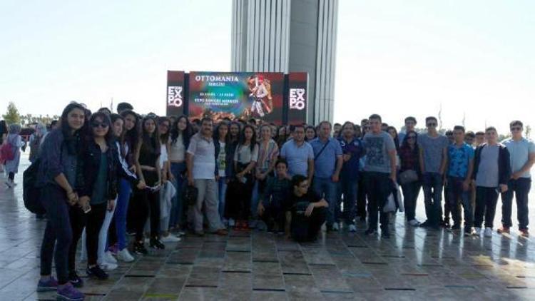 Anamurlu öğrenciler Antalya EXPO 2016yı gezdi
