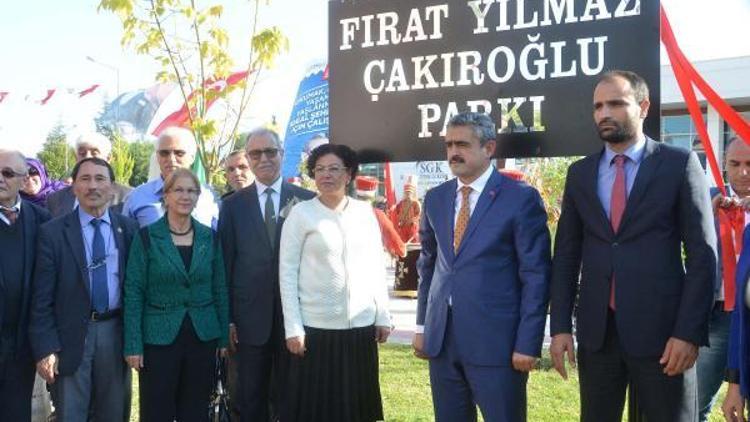 Nazillide Şehit Fırat Yılmaz Çakıroğlu parkı açıldı