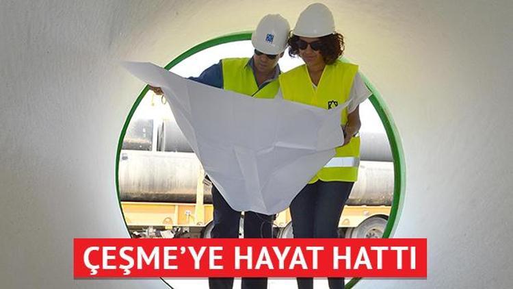 Büyükşehir’den Çeşmeye hayat hattı