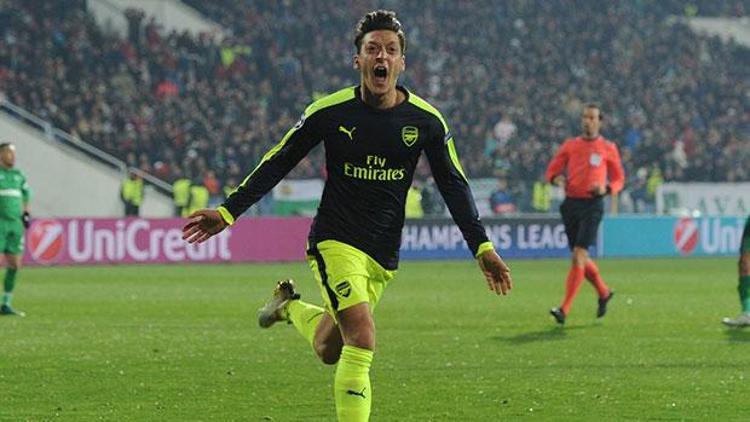 Şampiyonlar Liginde haftanın oyuncusu Mesut Özil