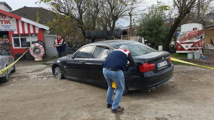 Hendekten patlak lastik ve yaralı arkadaşıyla kaçan sürücü, Düzcede yakalandı